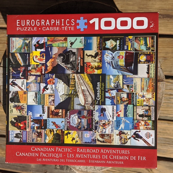 Other - Canadian Pacific - Railroad Adventures - 1000 piece jigsaw puzzle